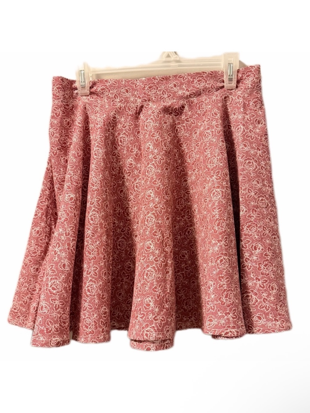 Rose circle skirt handmade